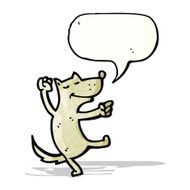cartoon dancing dog N7