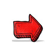 cartoon direction arrows N9