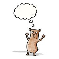 Cartoon funny bear N4