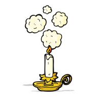 cartoon antique candleholder N2