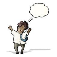 cartoon excited businessman N5