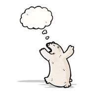 Angry Polar Bear Cartoon N4