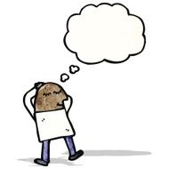 relaxed man cartoon
