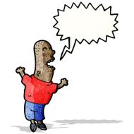 shouting man cartoon N12