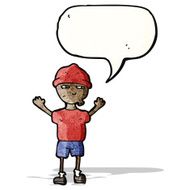 cartoon man with speech bubble N28