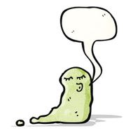 ghost with speech bubble N6