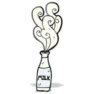 Cartoon Milk Bottle N9