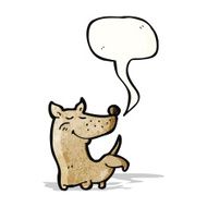 cartoon little dog N60