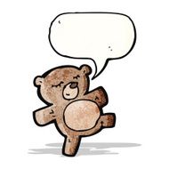cartoon teddy bear N57