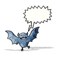 cartoon vampire bat N10