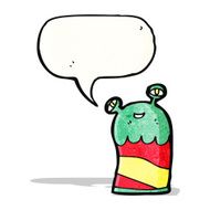 cartoon friendly alien N2