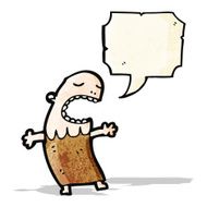 chanting tribesman cartoon