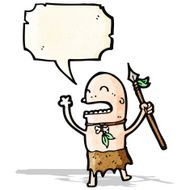 chanting tribesman cartoon N2