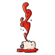 cartoon severed head N8