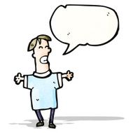 happy cartoon man N10