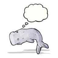 Cartoon Whale N41