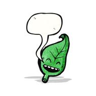 cartoon laughing leaf N2