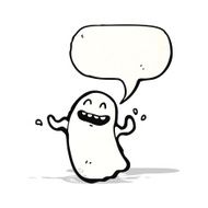 dancing ghost cartoon N3