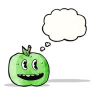 Cartoon Apple N49