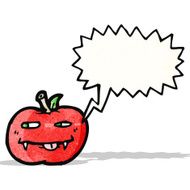 talking apple cartoon N2
