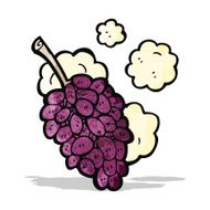 Cartoon Grapes N5