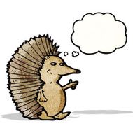 Cartoon Hedgehog N19