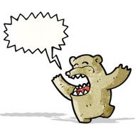 crazy cartoon bear N3