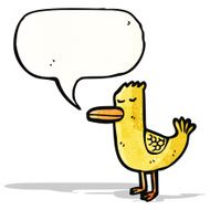 Funny Cartoon Duck N9