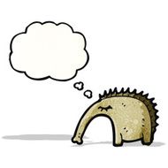Cartoon Aardvark N4