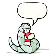 funny cartoon snake N28