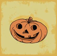 halloween cartoon pumpkin N4