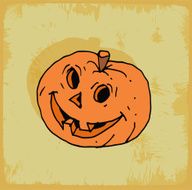 halloween cartoon pumpkin N5