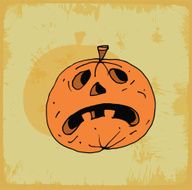 halloween cartoon pumpkin N6