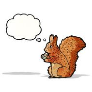Cartoon Squirrel N38