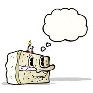 cartoon slice of cake N5