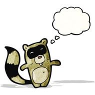 Cartoon Raccoon N15