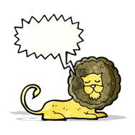 Cartoon Lion N71