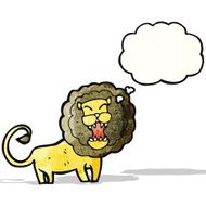 Cartoon Lion N72