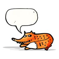 sneaky fox cartoon
