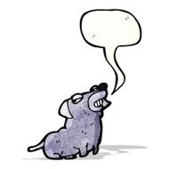 smug little dog cartoon