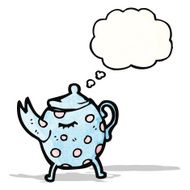 Cartoon Teapot N25