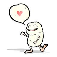 Cartoon Friendly Monster N6