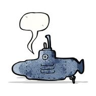 Cartoon Submarine N14