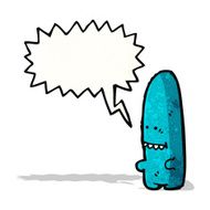 weird alien cartoon N6