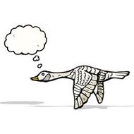 cartoon flying goose N2