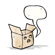 Cartoon Cardboard Box N10