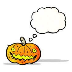cartoon halloween pumpkin N13