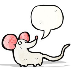 cartoon little mouse N9