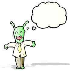 Cartoon Alien N76