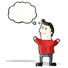 Cartoon Man Thinking N3